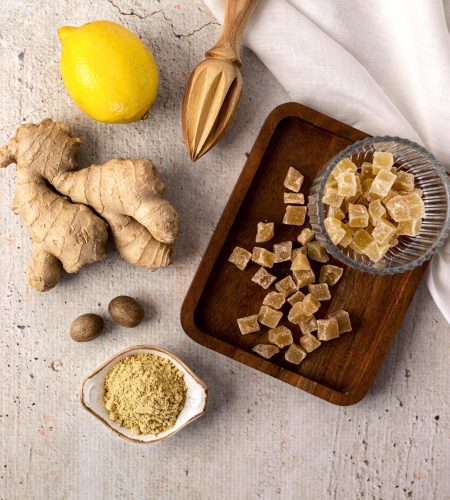 top-view-ginger-food-concept
